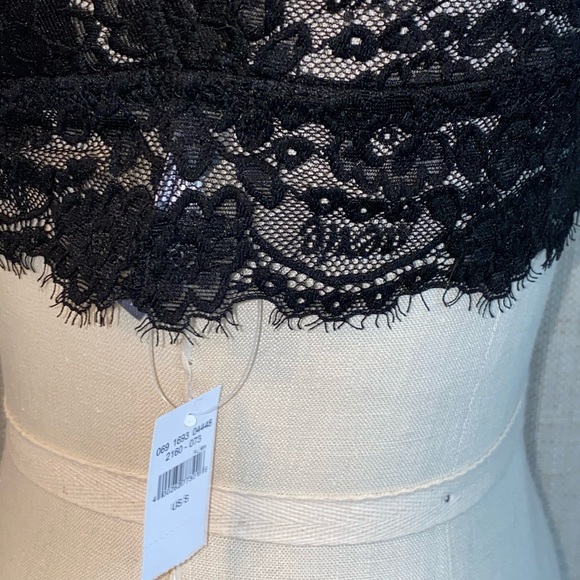 Aerie triangle lace t-back bralette - Picture 4 of 5